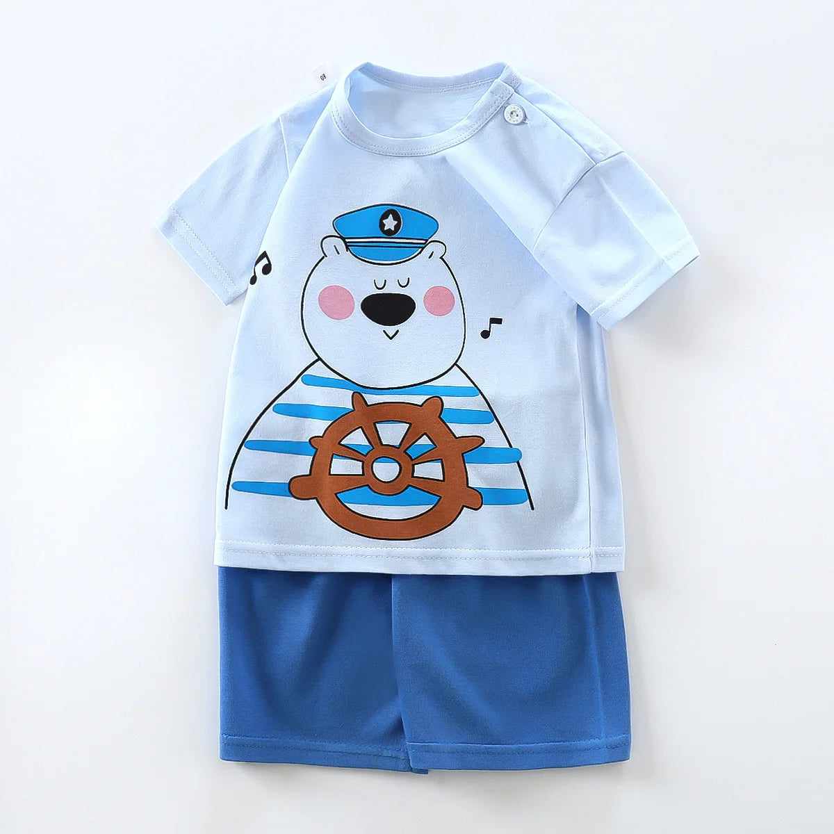 BrightBuds Summer Set | 

Soft cotton two-piece with playful cartoon print. Perfect for sunny adventures.